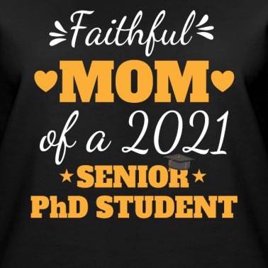 Abschlussfeier Pullover - Gläubige Mutter Eines 2021 Senior PhD Student