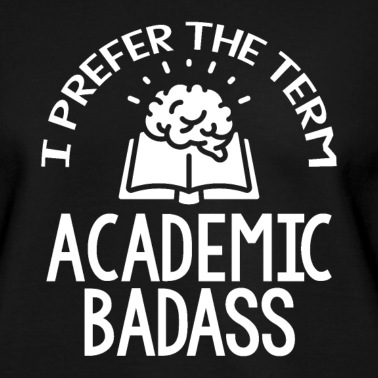 Abschlussfeier Pullover - Studium / Student / Titel / Academic Badass
