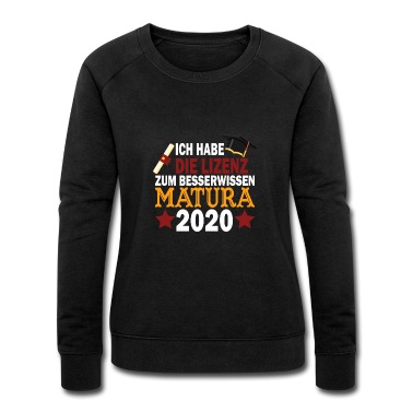 Abschlussfeier Pullover - Matura Lizenz Spruch Abitur Geschenk