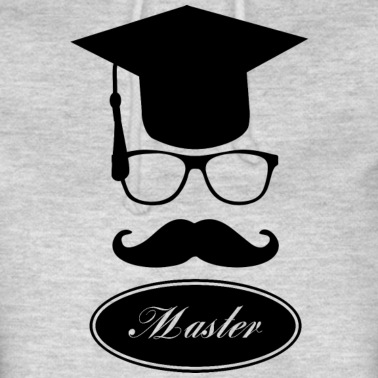 Abschlussfeier Hoodie - Master Abschlussfeier Graduationshut Geschenk Idee