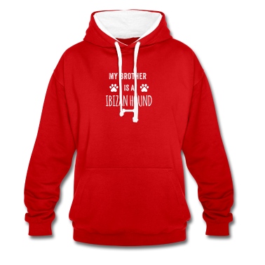 Abschlussfeier Hoodie - Mein Bruder ist ein ibizenkischer Hund
