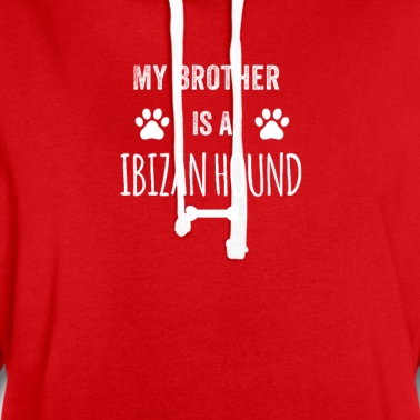 Abschlussfeier Hoodie - Mein Bruder ist ein ibizenkischer Hund