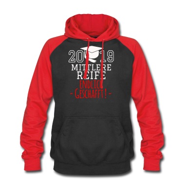Abschlussfeier Hoodie - Mittlere Reife Schulabschluss Realschule Lustig