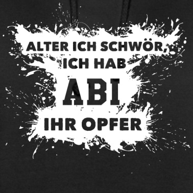 Abschlussfeier Hoodie - Ich schwöre ich hab Abi | Abitur | Abschlussfeier