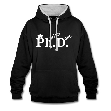 Abschlussfeier Hoodie - Phd Abschlussfeier Student Geschenk Dissertation