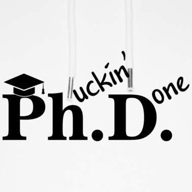 Abschlussfeier Hoodie - Phd Abschlussfeier Student Geschenk Dissertation