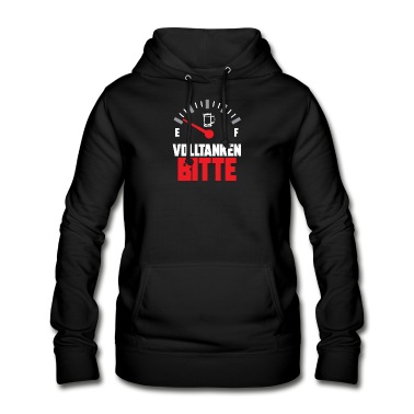 Abschlussfeier Hoodie - Volltanken bitte Bier leer Voll Abschlussfeier