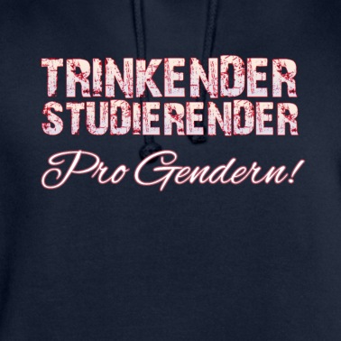 Abschlussfeier Hoodie - Gendern