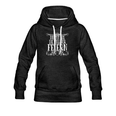 Abschlussfeier Hoodie - Die tut nix, die will nur feiern Party Outfit