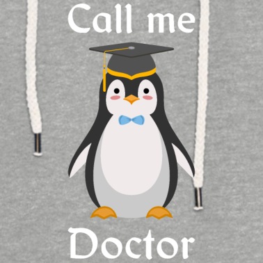 Abschlussfeier Hoodie - Pinguin doktor Doktorarbeit Abschluss