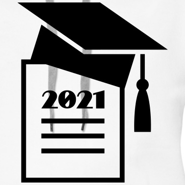 Abschlussfeier Hoodie - College hut und Diplom. ABI 2021 T-shirt