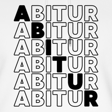 Abschlussfeier Hoodie - Abitur Geschenk Abschluss Schule Gymnasium