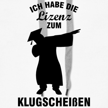 Abschlussfeier Hoodie - Klugscheißen Abschluss Certified Schule Bachelor