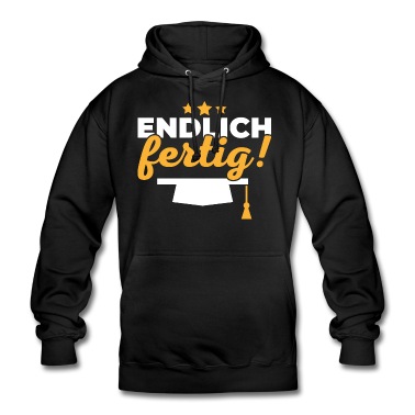 Abschlussfeier Hoodie - Endlich fertig Schule Geschenk Abschluss