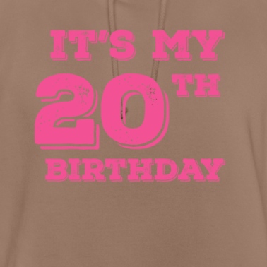Abschlussfeier Hoodie - Es ist mein 20. Geburtstag