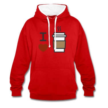 Abschlussfeier Hoodie - Ich liebe Kaffee Koffein