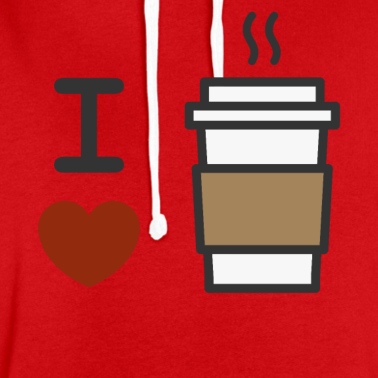 Abschlussfeier Hoodie - Ich liebe Kaffee Koffein