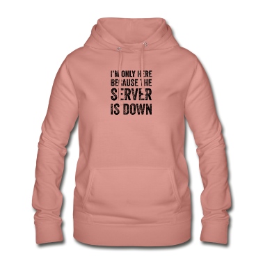 Abschlussfeier Hoodie - Ich bin nur hier, weil der Server ausgefallen ist