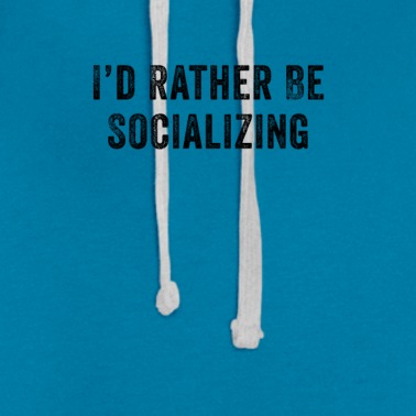 Abschlussfeier Hoodie - Ich würde lieber lustig sozialisieren