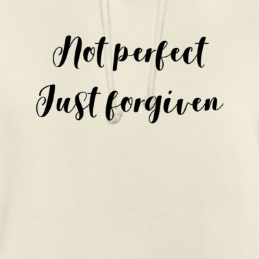 Abschlussfeier Hoodie - Nicht perfekt, nur vergeben