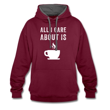 Abschlussfeier Hoodie - Alles, was mir wichtig ist, ist Kaffee koffein