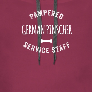 Abschlussfeier Hoodie - Verwöhntes deutsches Pinscher Hundeservicepersonal