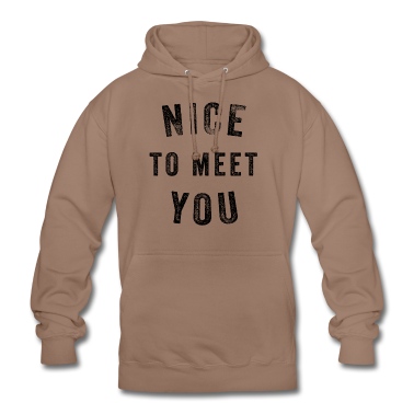 Abschlussfeier Hoodie - Freut mich, dich kennenzulernen