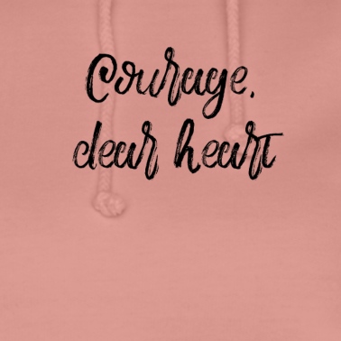 Abschlussfeier Hoodie - Mut Liebes Herz