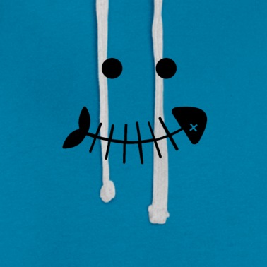 Abschlussfeier Hoodie - Lächelndes Fischgesicht