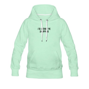 Abschlussfeier Hoodie - Ich würde lieber lustig einkaufen