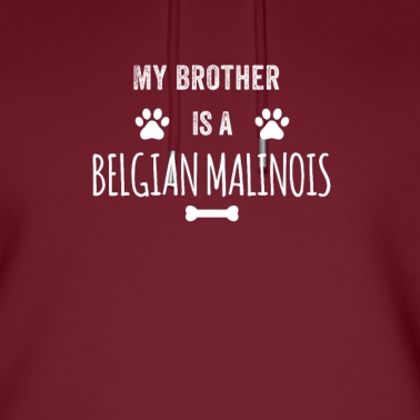 Abschlussfeier Hoodie - Mein Bruder ist ein belgischer Malinois lustiger Hund