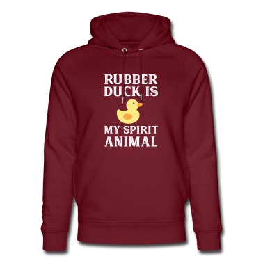 Abschlussfeier Hoodie - Gummiente ist mein Geistestier