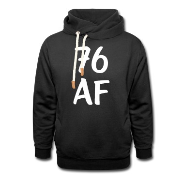 Abschlussfeier Hoodie - Lustiger Geburtstag 76 AF Geburtstag