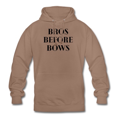 Abschlussfeier Hoodie - Bros Before Bows Lustige Hochzeit