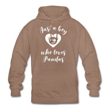 Abschlussfeier Hoodie - Nur ein Junge, der Pandas liebt