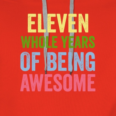 Abschlussfeier Hoodie - Geburtstag 11 Jahre Großartig sein