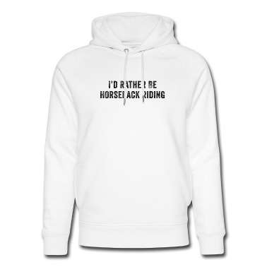 Abschlussfeier Hoodie - Ich wäre lieber zu Pferd RI würde lustig sein