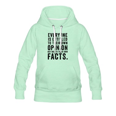 Abschlussfeier Hoodie - Jeder hat Anspruch auf seine eigene Meinung