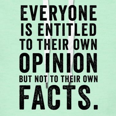 Abschlussfeier Hoodie - Jeder hat Anspruch auf seine eigene Meinung