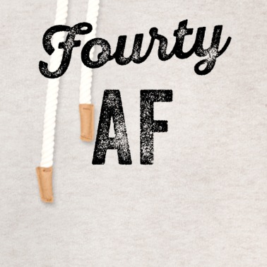 Abschlussfeier Hoodie - Vierzig AF lustiger Geburtstag
