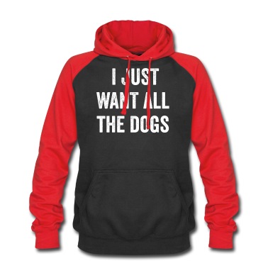 Abschlussfeier Hoodie - Ich will nur alle Hunde