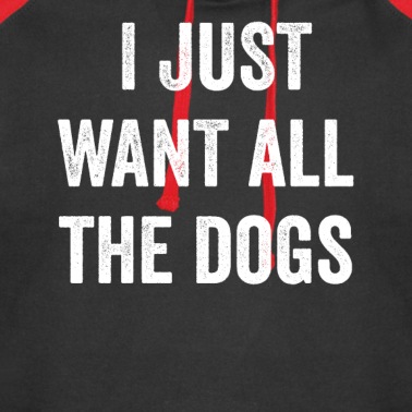 Abschlussfeier Hoodie - Ich will nur alle Hunde