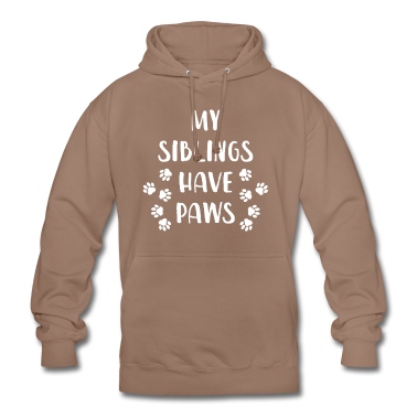 Abschlussfeier Hoodie - Meine Geschwister haben Pfoten