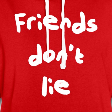 Abschlussfeier Hoodie - Freunde lügen nicht lustig