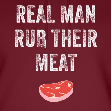 Abschlussfeier Hoodie - Echter Mann reiben ihr Fleisch