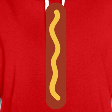 Abschlussfeier Hoodie - Hot Dog Fast Food Kostüm