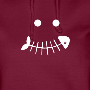 Abschlussfeier Hoodie - Lächelndes Fischgesicht