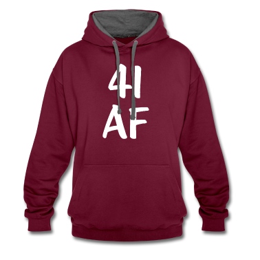 Abschlussfeier Hoodie - Lustiger Geburtstag 41 AF Geburtstag