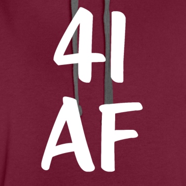 Abschlussfeier Hoodie - Lustiger Geburtstag 41 AF Geburtstag