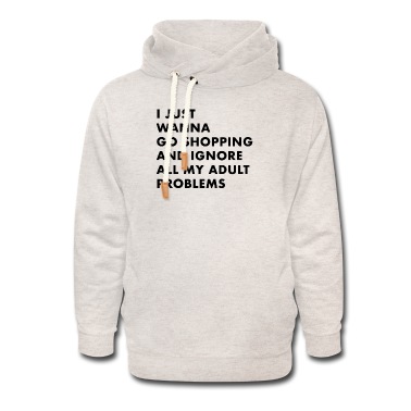 Abschlussfeier Hoodie - Ich möchte einfach einkaufen gehen und alle meine Erwachsenen ignorieren